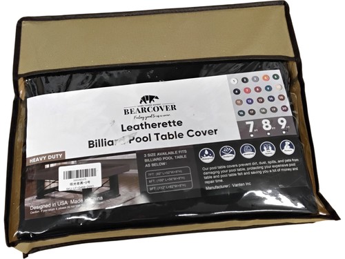 Bearcover leatherette pool - leatherette,