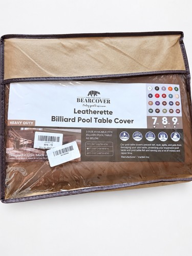 Bearcover 7ft leatherette pool - 7ft,