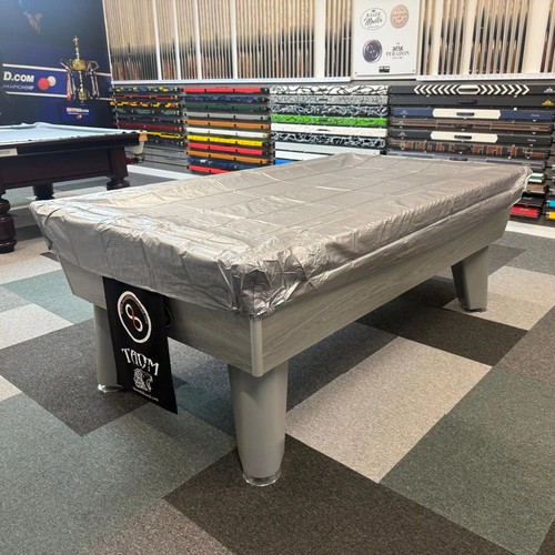 Silver lightweight pool table - silver,